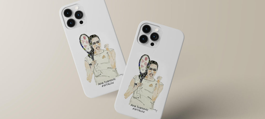Ana Ivanović und un-artig, exklusive Handyhülle | un-artig