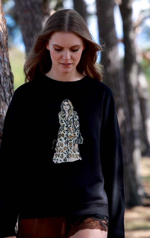 Sweatshirt - IT PIECE FOREVER LEO