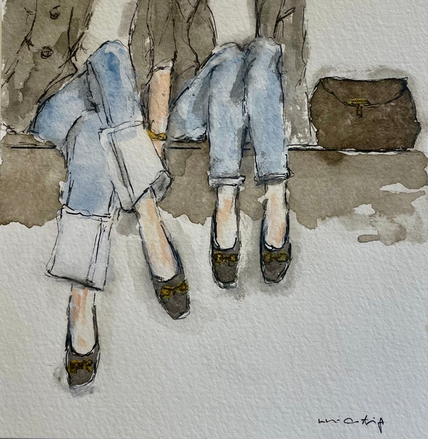 2 Frauen, lange Beine | un-artig