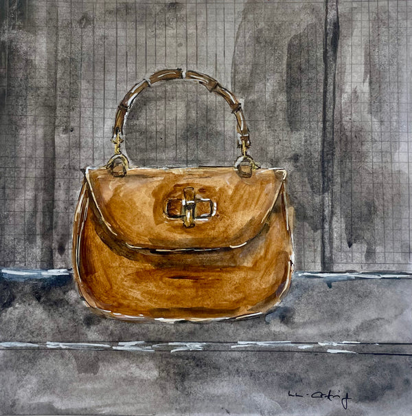 Braune Handtasche | un-artig