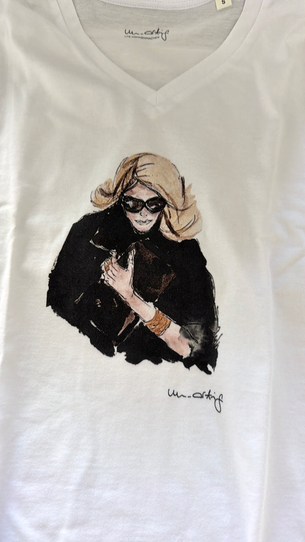 V-Ausschnitt Shirt - Lady (bitte Größentabelle beachten)