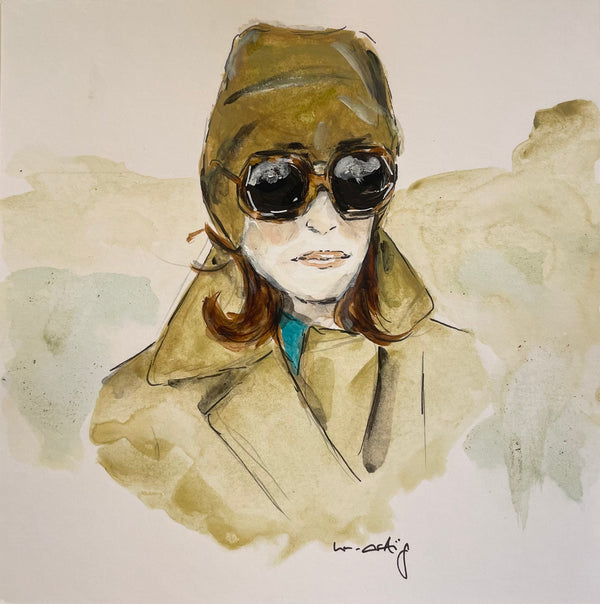 Frau mit Sonnenbrille | un-artig