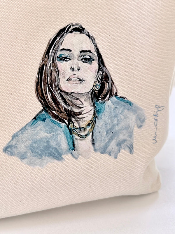 Clutch/Pochette „blue“