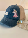 Baseball Cap - Trucker denim - Used Look