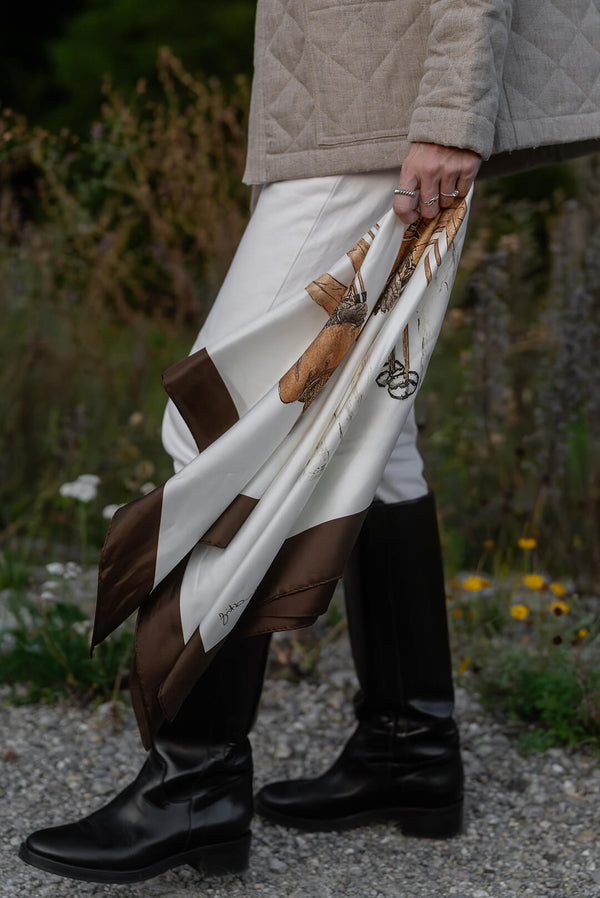 Seidentuch im Einsatz Un-artig