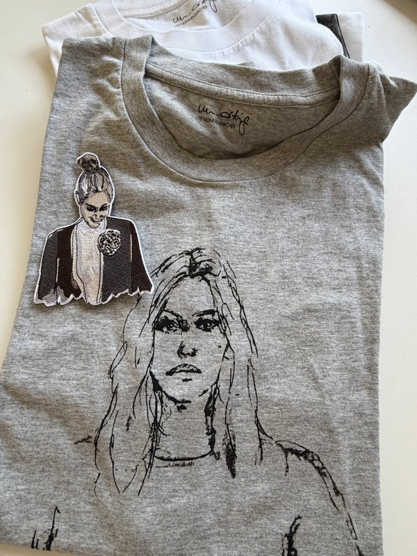 Hochwertig gestickte Brosche | Limitierte Edition