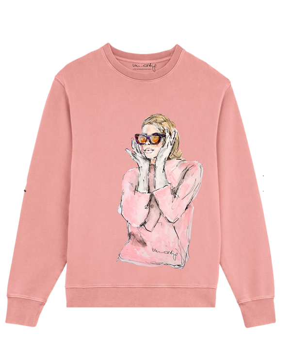Sweatshirt PINK GLOVES im Shop | un-artig