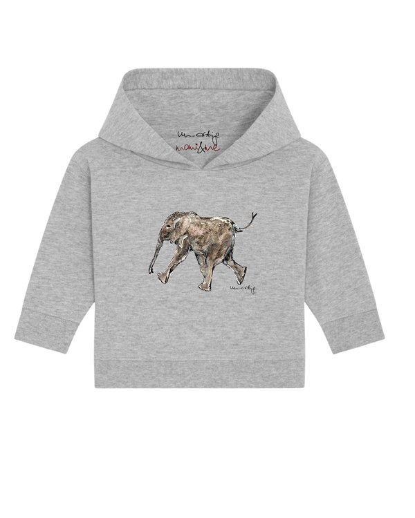 mami&me - Baby Hoodie "little Elephant"