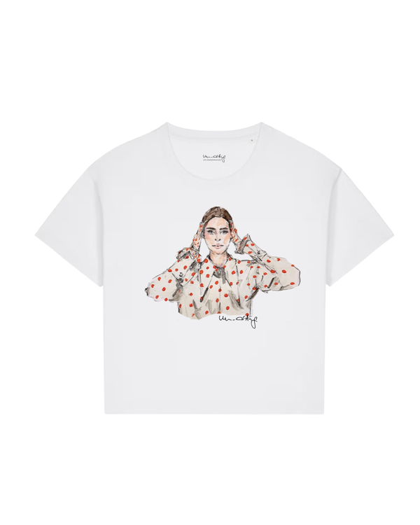 Boxy Shirt - THE Orange DOTS