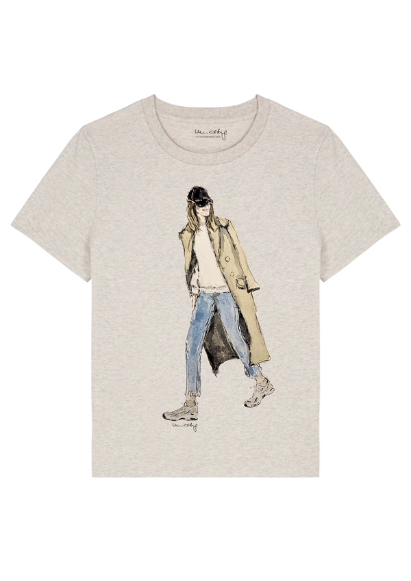 Premium Shirt - trench & sneakers