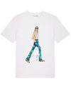 Unisex T-Shirt - Flowers & Stripes
