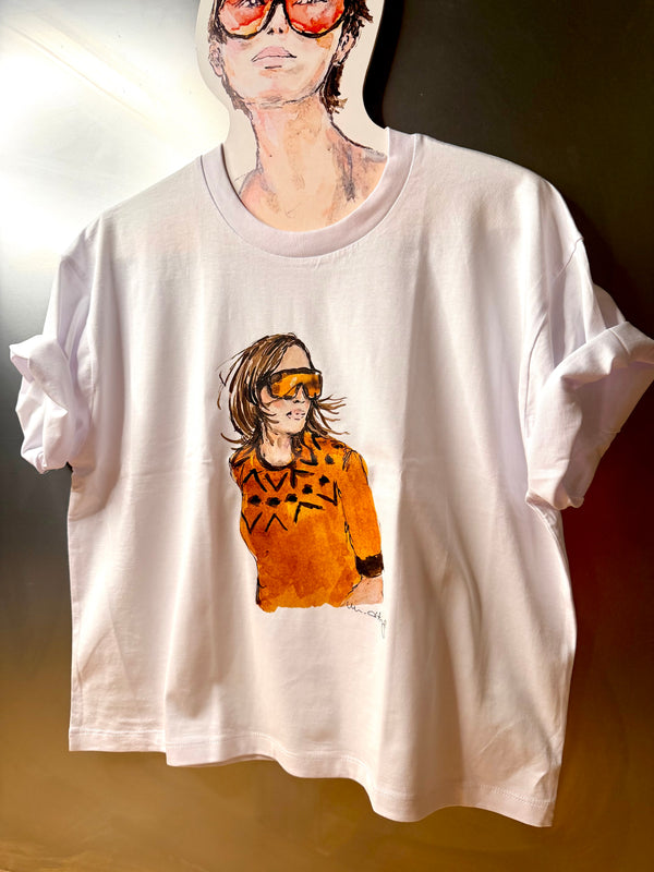 T-Shirt "Orange Glasses"