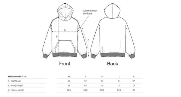 Hoodie mit Kängurutasche "petrol Clutch"