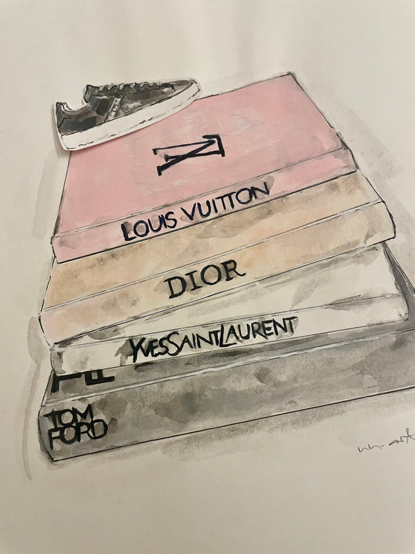 Kunst auf Papier "Books&More"