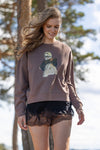 Sweatshirt Mocha – Autumn Elegance