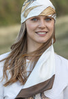 Seidentuch "En Piste" - plus 1 Bogen Geschenkpapier - limited