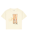 Sylt T-shirt Gummistiefel mit Herzen | un-artig