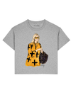 supersoftes Tencel/Modal-Cropped-Shirt - Yellow Vibes